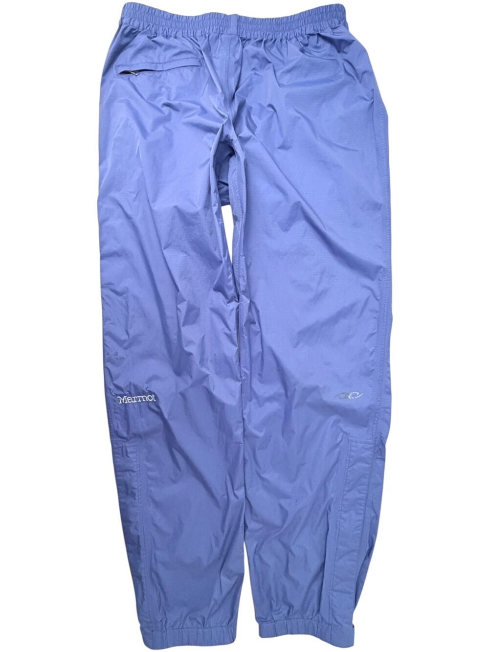Marmot Womens Ankle Zip Rain Pants L Blue